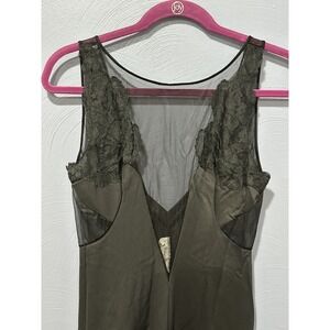 VTG Peignoir Women's Nightgown Long Black Blanche Ralph Montenero nighty Neglige